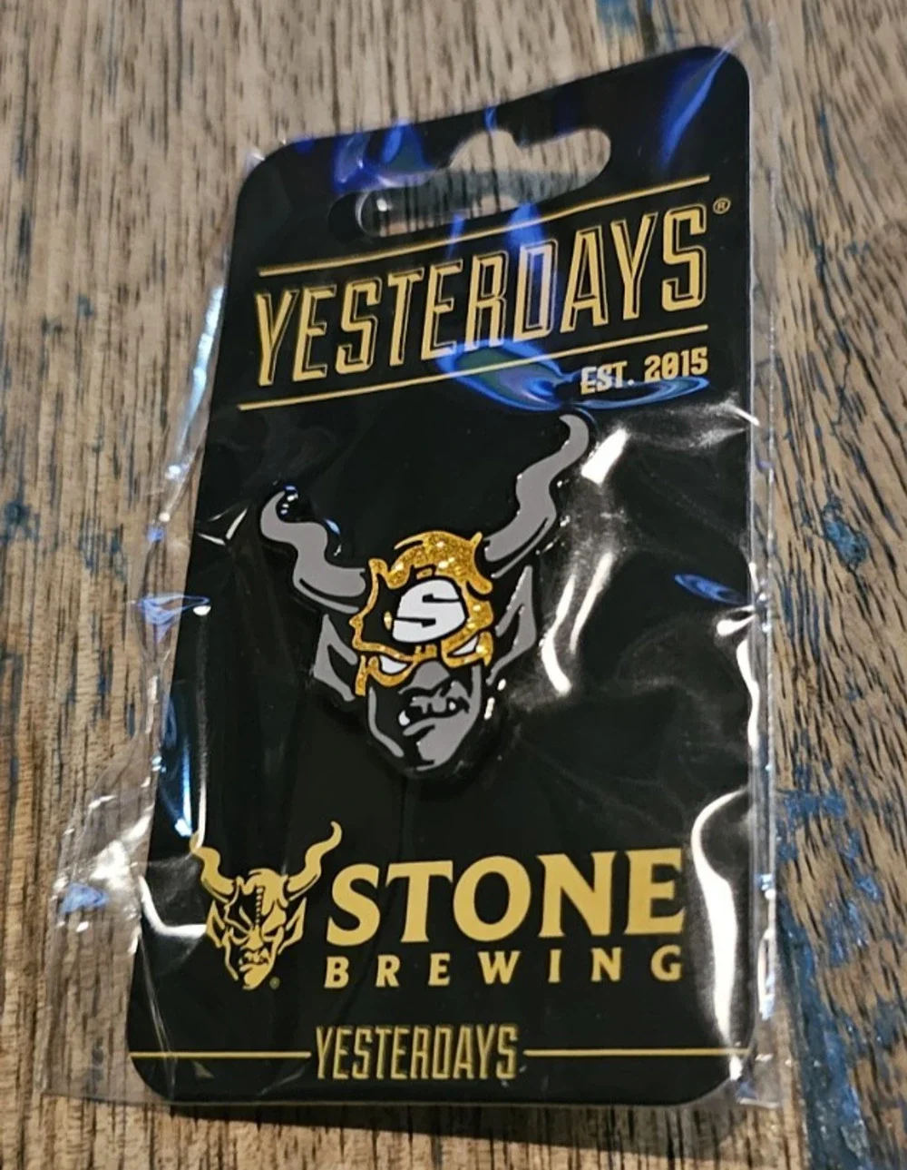 SDCC 2026 San Diego Comic-Con Stone Brewing Ltd. Ed. Yesterdays Pin, 1/200